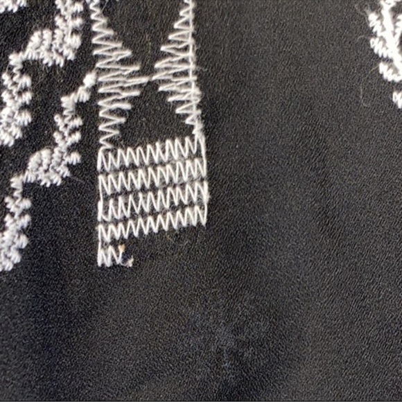 Coldwater Creek Embroidery Sheer Blouse - Picture 7 of 7